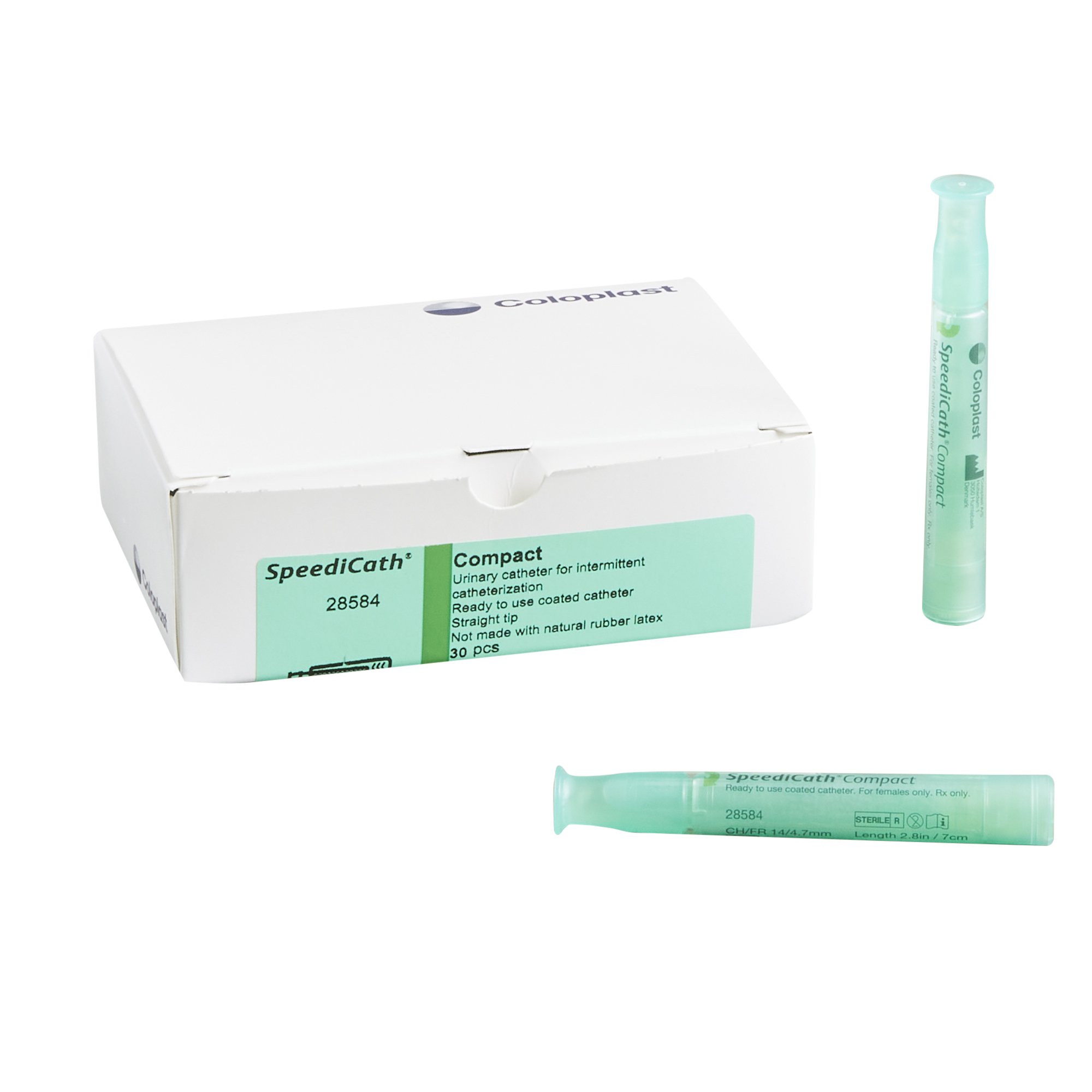 SpeediCath Compact Female Urethral Catheter, 14 Fr. MK 1042934