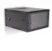 LINIER 6U 19in Swing-Out Wall Mount Cabinet with Glass Door