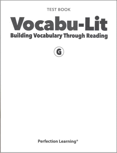 Vocabu-Lit G Test (5th Edition)