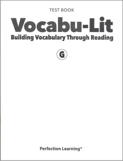Vocabu-Lit G Test (5th Edition)
