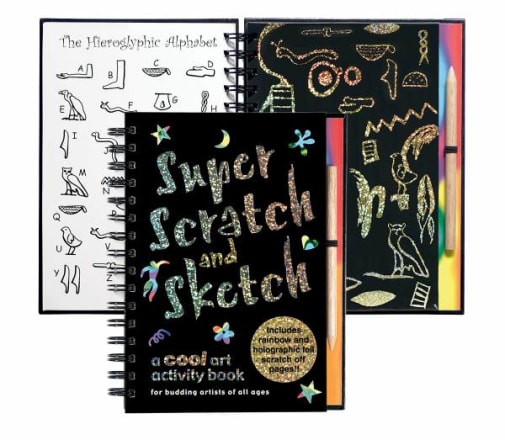 Super Trace-Along Scratch & Sketch Activity Book