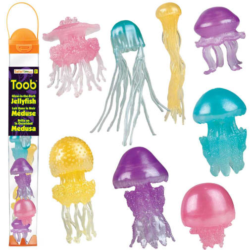 Glow-In-The-Dark Jellyfish Toob