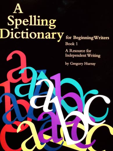 Spelling Dictionary for Beginning Writers
