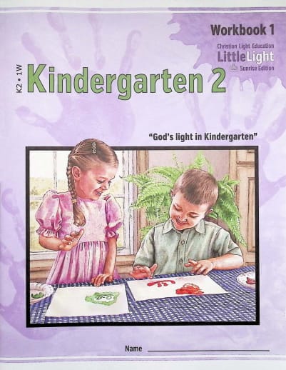 Kindergarten 2 - LittleLight Workbook 1