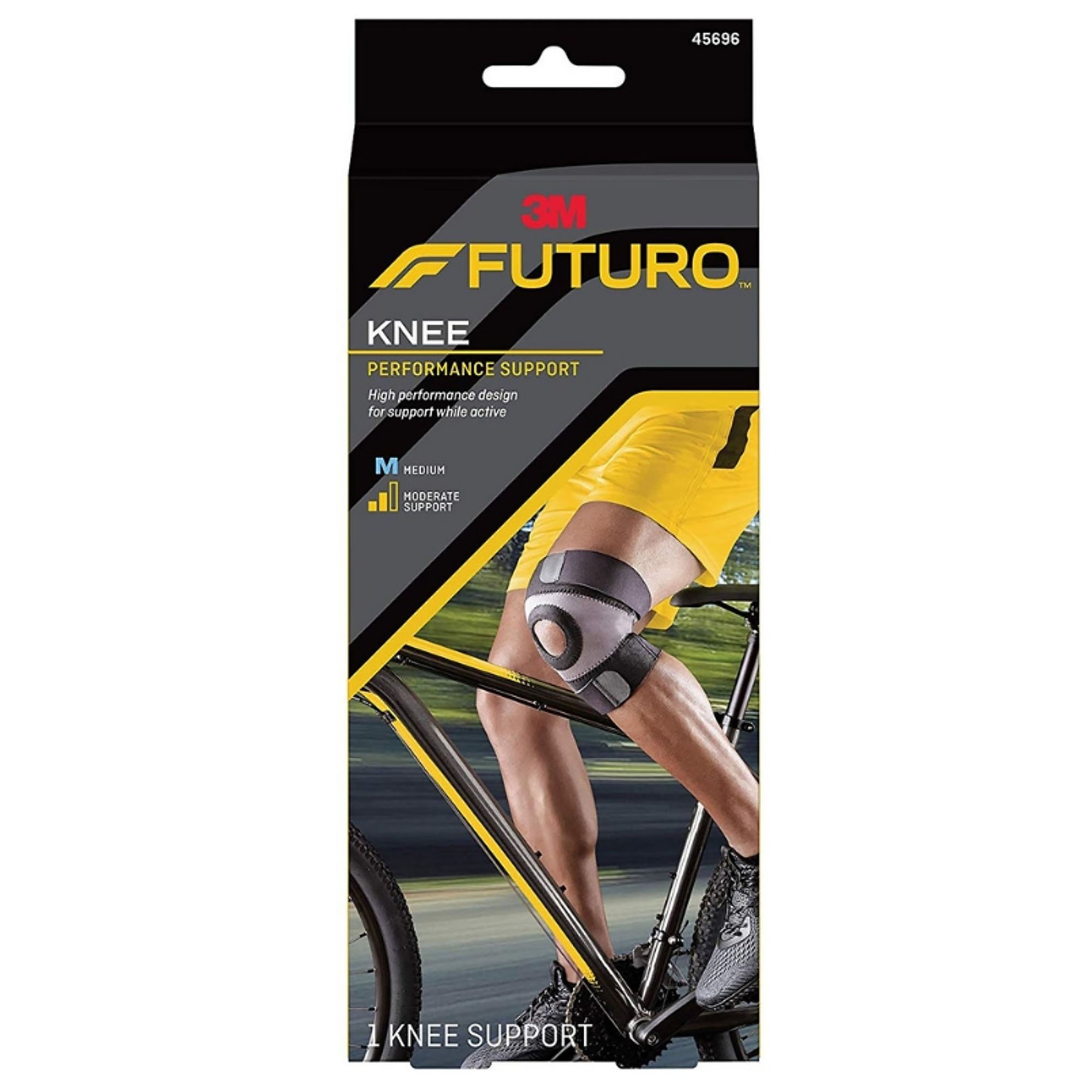 3M Futuro Sport Moisture Control Knee Brace, Medium MK 501904