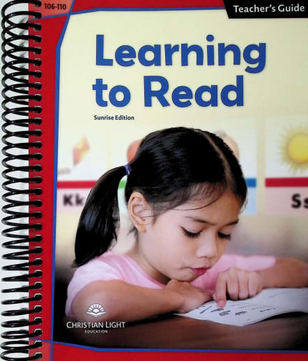 Christian Light Learning to Read 106-110 Teacher's Guide With Answers (2nd Edition)