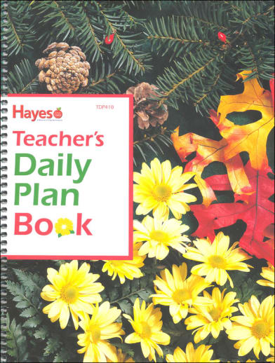 Teacher's Daily Plan Book