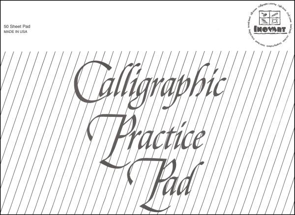 Calligraphy Practice Pad 9 x 12 50 sheets