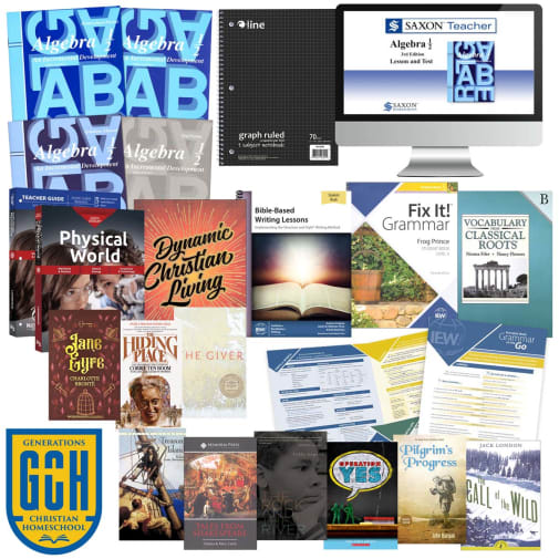 Generations Homeschool Grade 8 Curriculum Package