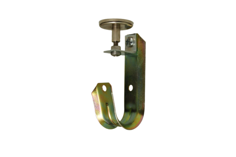 1 5/16 in Magnetic Top Mount J-Hook, 10 Pieces