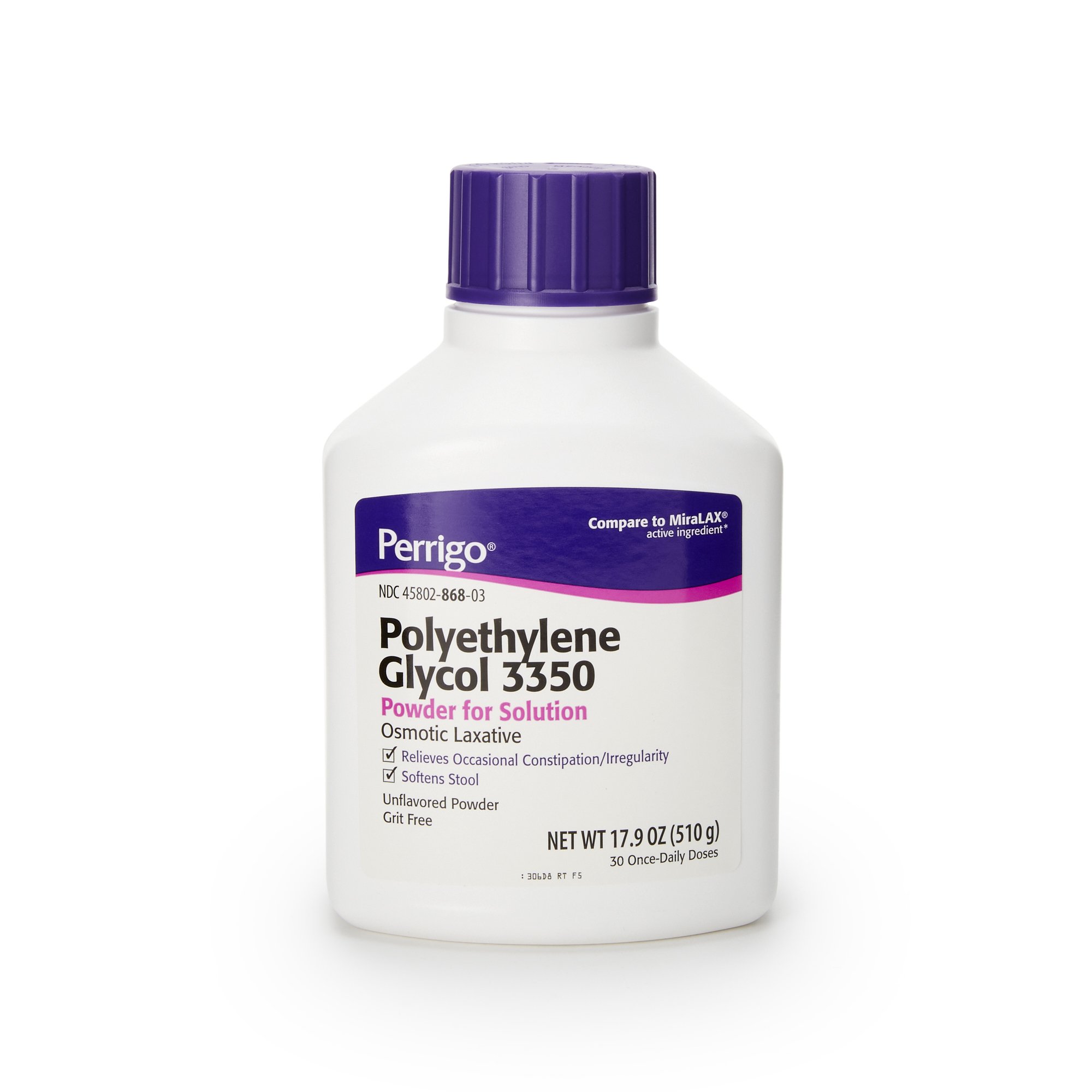 Perrigo Polyethylene Glycol Cathartic / Laxative MK 842625