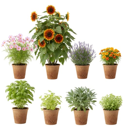 New Seed Starting Kits - Flower and Herbs