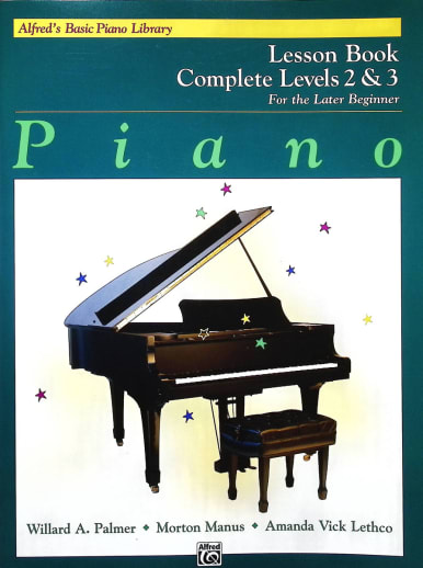 Alfred's Basic Course Levels 2 & 3 Lesson Book