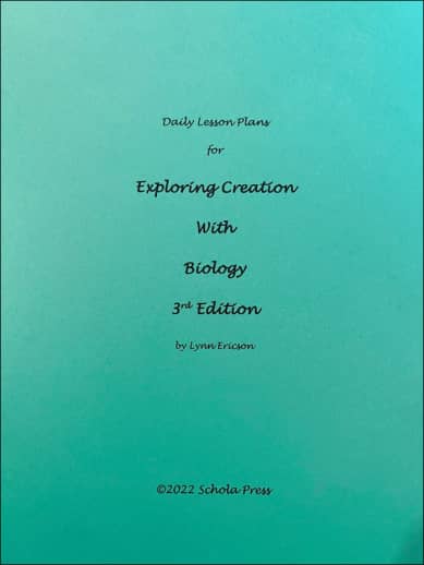 Daily Lesson Plans for Apologia Biology (3rd Edition)