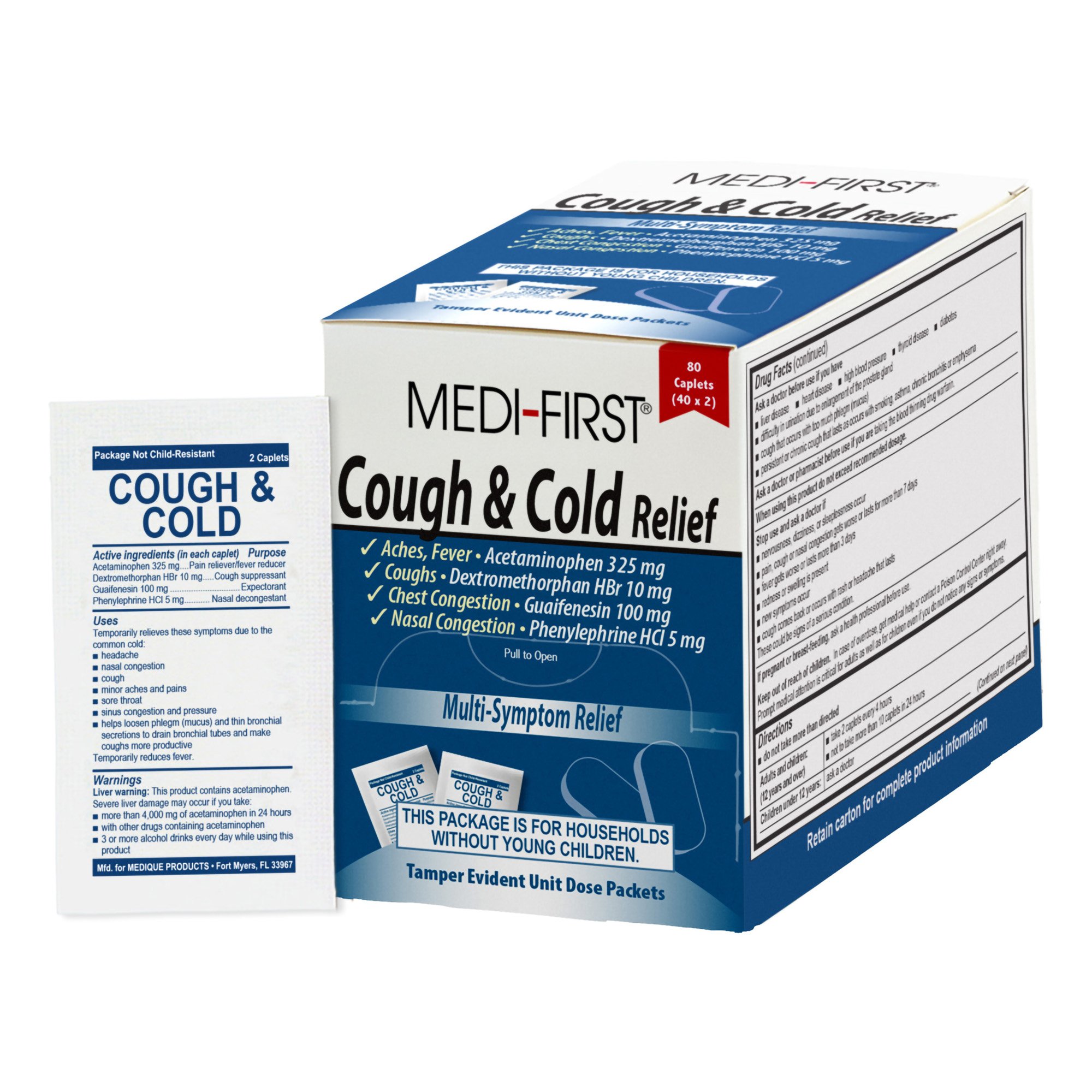 Medi-First Cold and Cough Multi-Symptom Relief MK 1219945