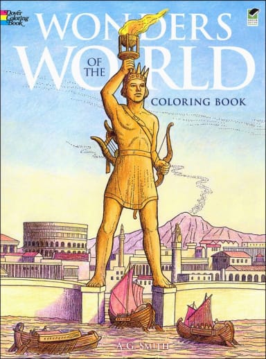 Wonders of the World Coloring Book