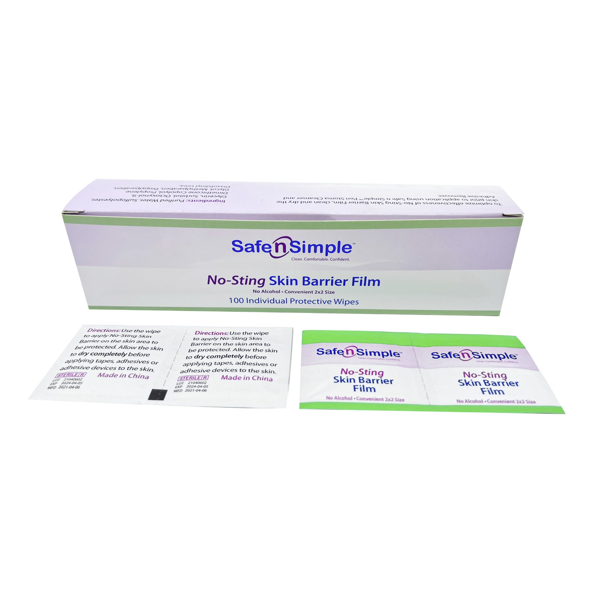 Safe n Simple Barrier Wipe MK 773689
