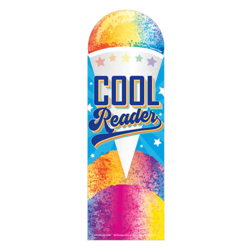 Cool Reader (Snow Cone) Scented Bookmark