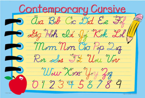 Contemporary Cursive Placemat