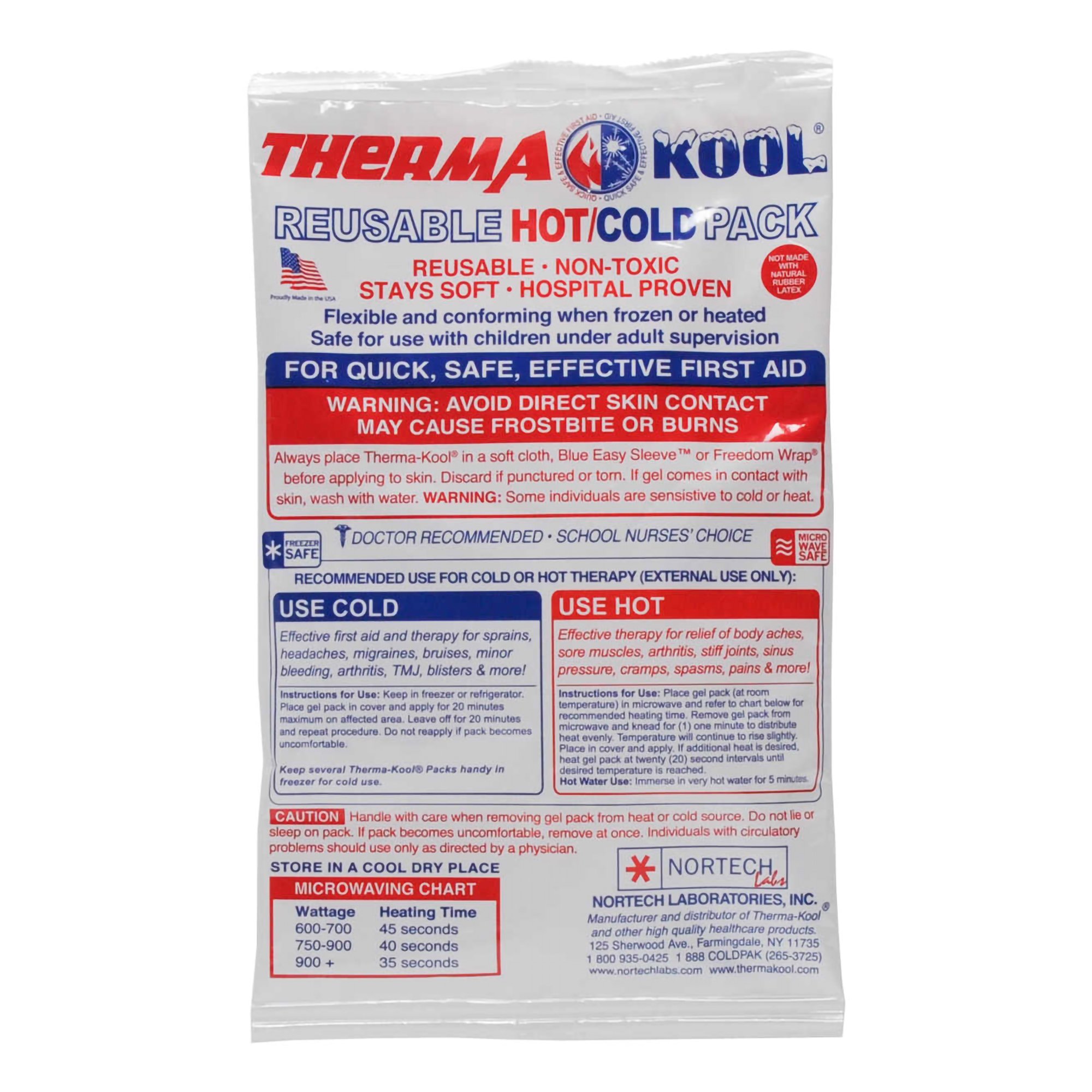 ThermaKool Reusable Hot/Cold Pack, 6 x 9 Inch MK 1070507