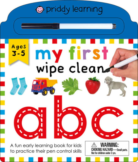 My First Wipe Clean: ABC Board Book