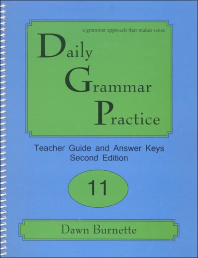 Daily Grammar Practice Teacher Guide Grade 11