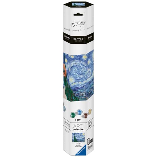 Ravensburger CreArt Paint by Number: Van Gogh Starry Night (12x16)