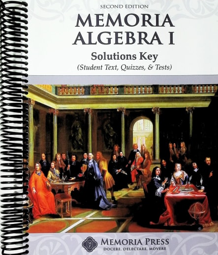 Memoria Algebra I Solutions Key, Second Edition