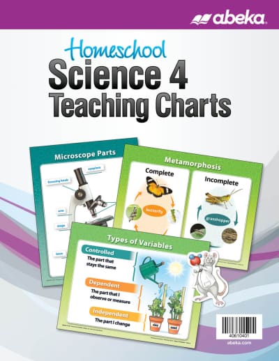 Abeka Science 4 Homeschool Teaching Charts