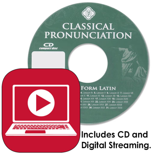 Third Form Latin Classical Pronunciation CD & Digital Streaming