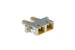 ST-SC Multimode Duplex Fiber Optic Cable Adapter