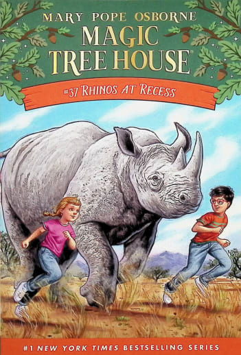 Rhinos at Recess (Magic Tree House #37)