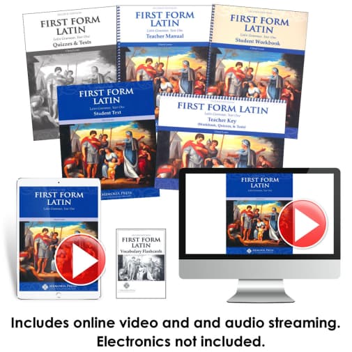 Memoria Press First Form Latin Complete Streaming Set
