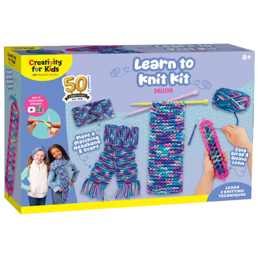 Learn to Knit Kit Deluxe