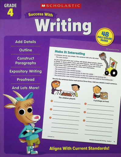 Writing Grade 4 (Scholastic Success With)