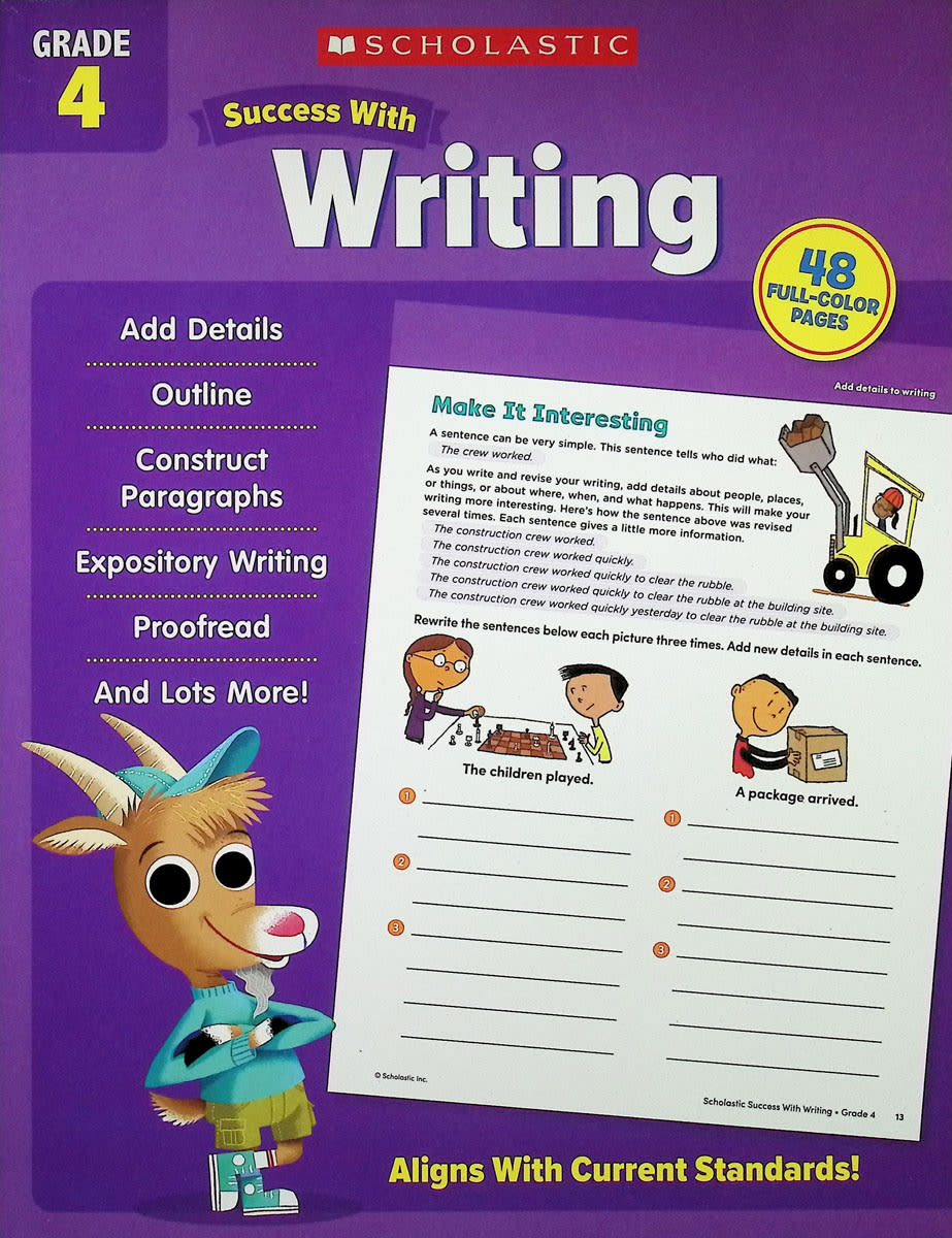 Writing Grade 4 (Scholastic Success With)