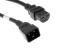 AC Power Cord, C21 to C20, 12 AWG, 6ft Black