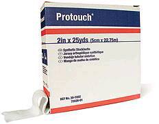 Protouch White Synthetic Undercast Stockinette, 3 Inch x 25 Yard MK 364106