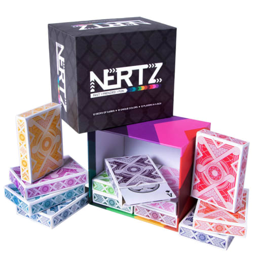Nertz 12-deck Card Game Set