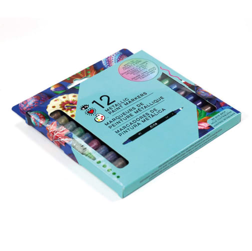 iHeartArt Metallic Paint Markers (set of 12)