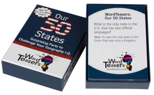 WordTeasers Mini Deck: Our 50 States