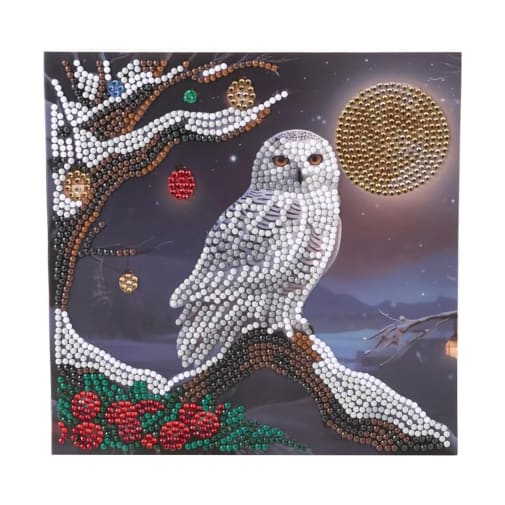 Crystal Art Card Kit: Frosted Moon