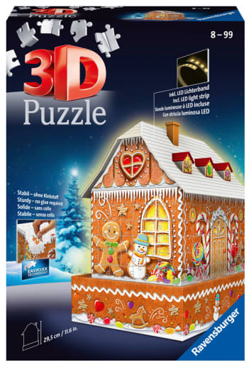 Ravensburger Gingerbread House Night Edition 3D Puzzle