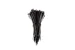 4in Nylon Cable Ties, Black (Qty 100)