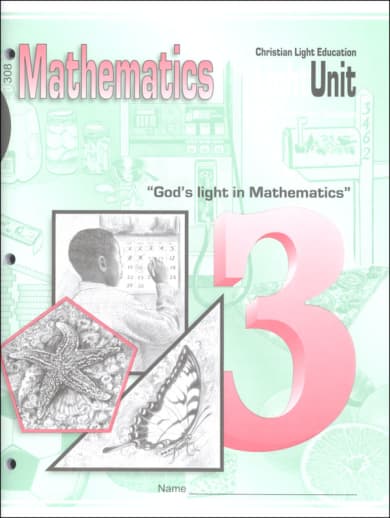 Mathematics LightUnit 308 AnswrKey Sunrise Ed