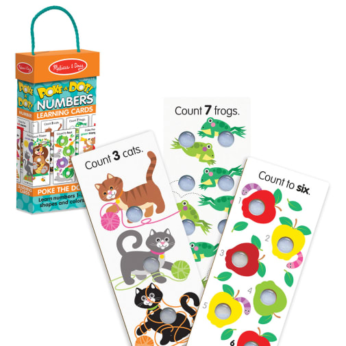 Melissa & Doug Poke-A-Dot! Number Learning Cards