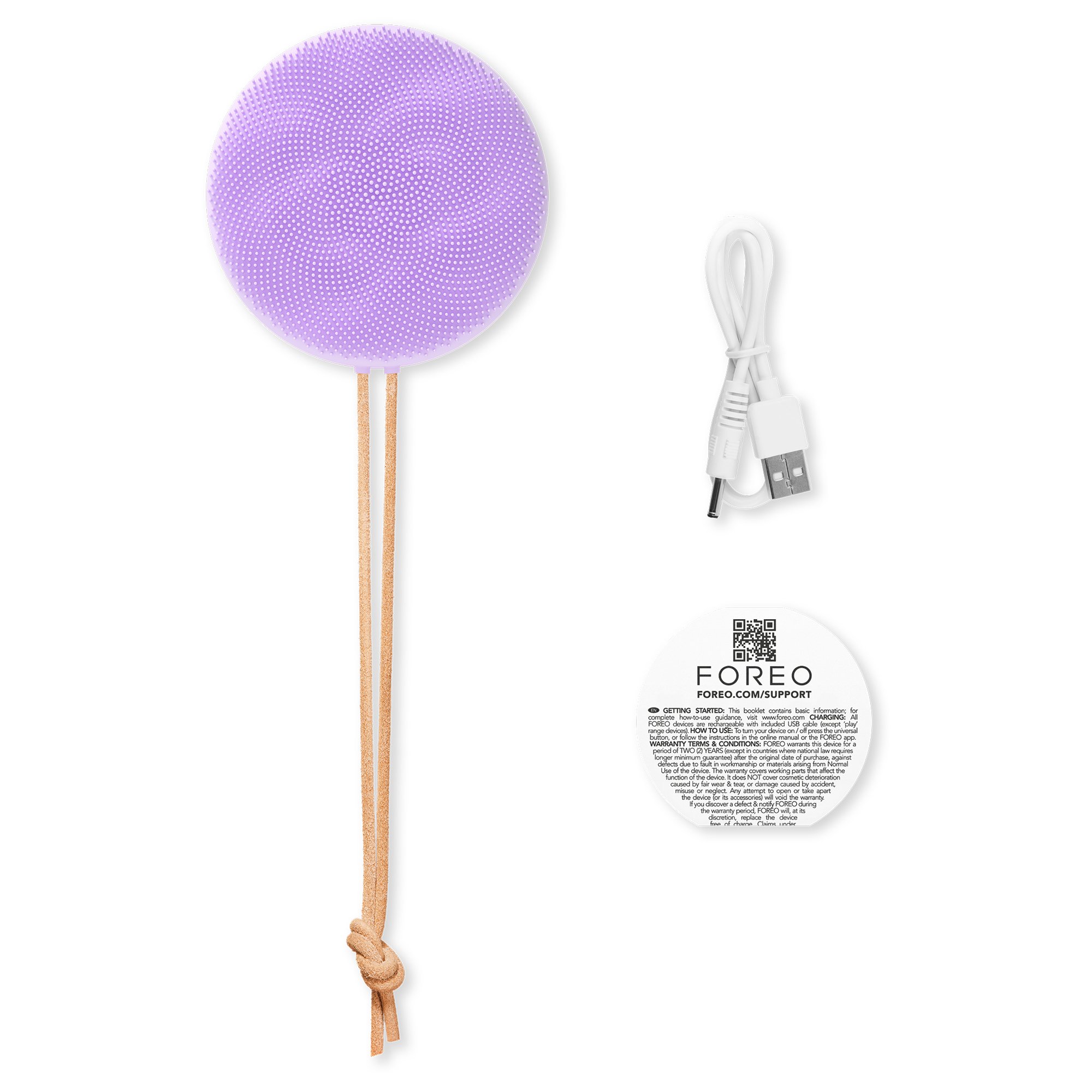 LUNA 4 body Massaging Body Brush, Lavender MK 1244548