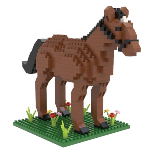 Mini Building Blocks: Horse (350 pieces)