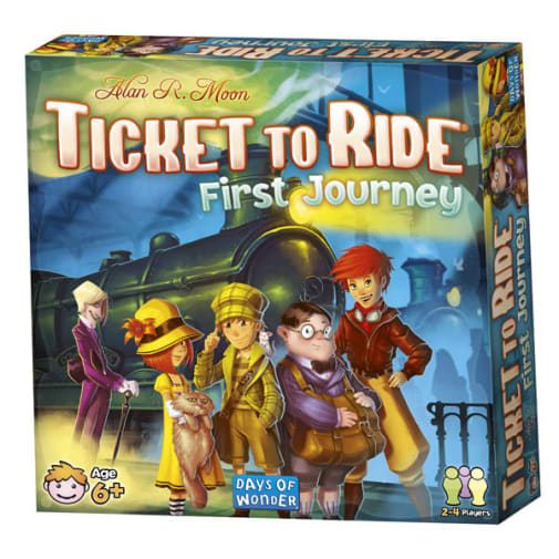 Ticket To Ride First Journey Board Game | Days of Wonder