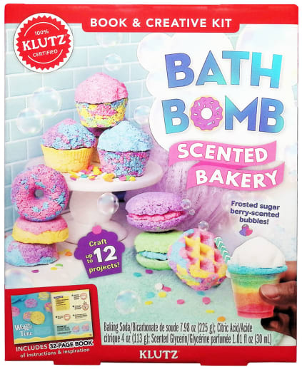 Klutz Bath Bomb Scented Bakery Book & Activity Kit